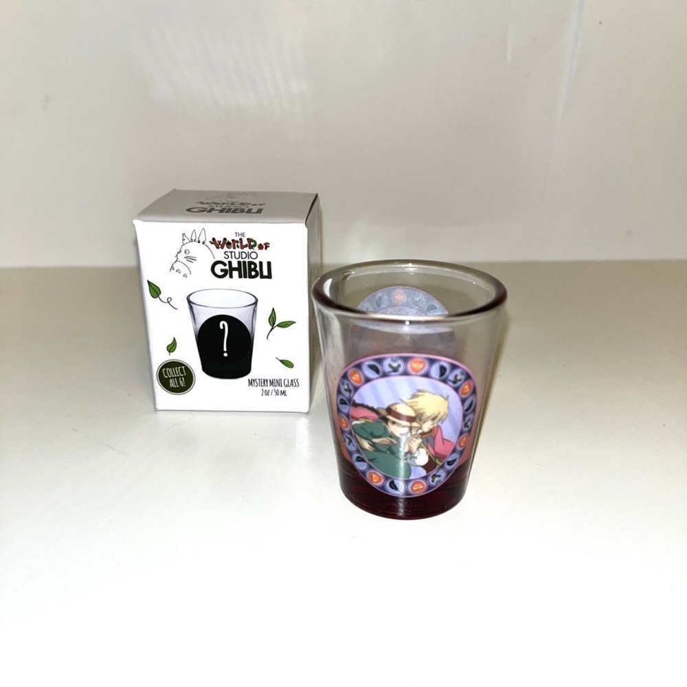 Studio Ghibli Howl’s Moving Castle shot glass